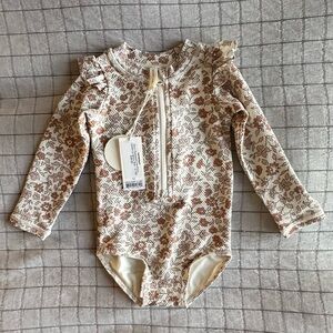 Quincy Mae | one-piece swimsuit (12-18months) NWT